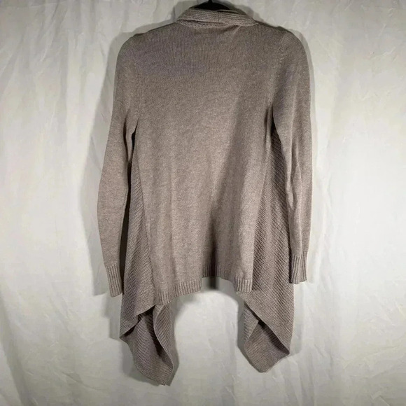 Old Navy Cardigan Womens Maternity Small Tan Open Front Long Sleeve - Picture 8 of 10